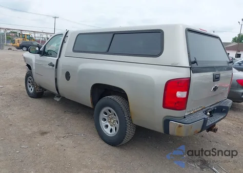 2007 Chevrolet Silverado 1500 Work Truck из США, поврежденный, VIN 1GCEC14C17E565233